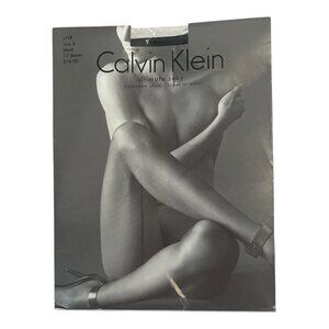 Calvin Klein Ultimate Sexy Sheer Tights | Size B | Black 12 Denier | Backseam Sh
